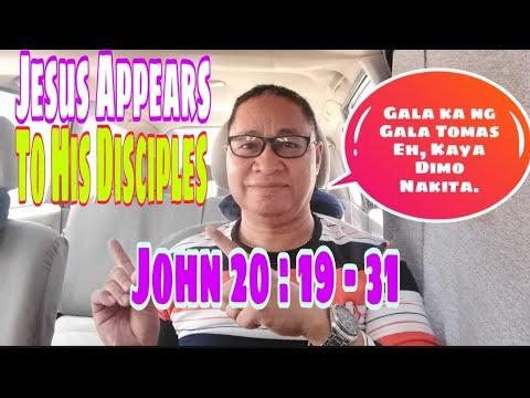 JESUS APPEARS TO HIS DISCIPLES / JOHN 20:19-31 / #gospelofjohn #tandaanmoito II Gerry Eloma Channel