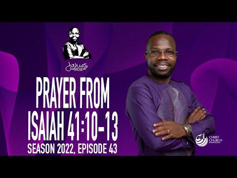 Prayer from Isaiah 41:10-13 |Bishop James Hansen-Sackey| Word Of Hope | Season 2022 Episode 43