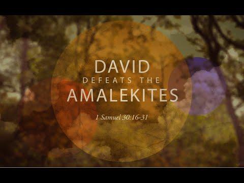 David Defeats the Amalekites (1 Samuel 30:16-31)