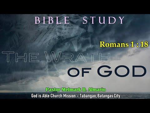 THE WRATH OF GOD (Romans 1:18) - Bible Study Tagalog