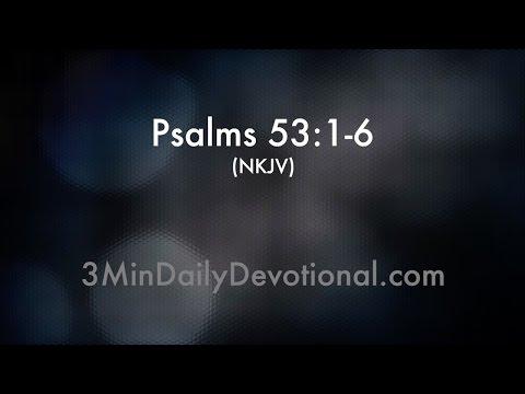 Psalms 53:1-6 (3minDailyDevotional) (#173)