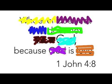 Teach Your Kids 1 John 4:8