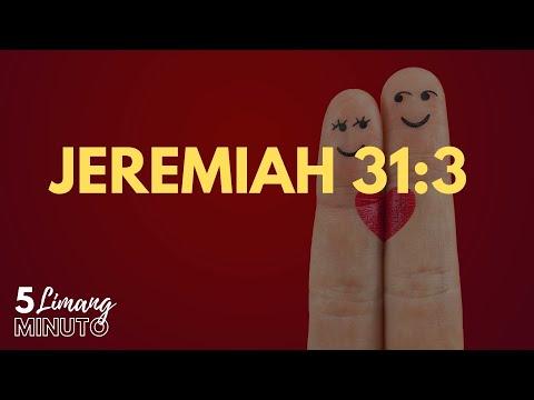 EVERLASTING LOVE : LIMANG MINUTO (JEREMIAH 31:3)