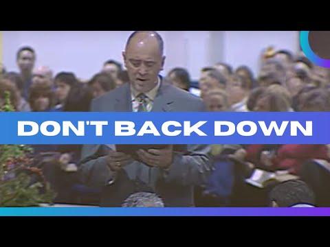 Don't Back Down | 2 Timothy 1:8-18 | Dr. James MacDonald