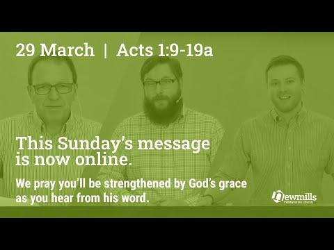 Sunday 29 March  |  Acts 9:1-19a 'Saul on the Damascus Road'