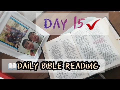 #15 DAILY BIBLE READING | Proverbs 21:25-31