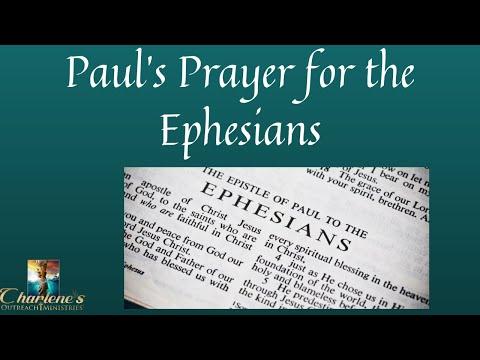 Paul’s Prayer for the Ephesians. Ephesians 3: 14-21. Monday's, Daily Bible Study.