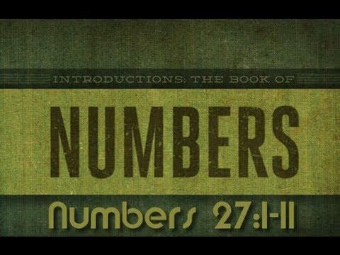 Numbers 27:1-11 Bible Study - Calvary Chapel Deerfield Beach