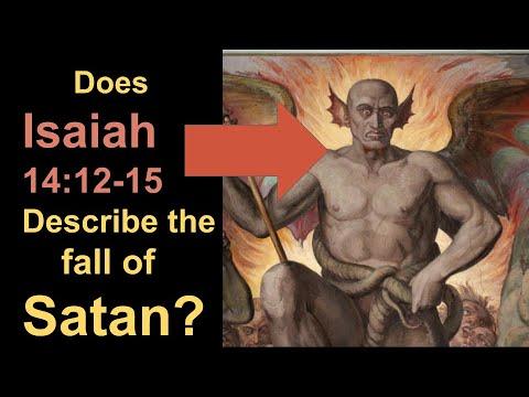 Does Isaiah 14:12-15 refer to the Fall of Satan?