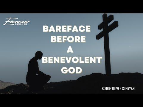 Barefaced Before A Benevolent God | Exodus 34:33 | Bishop Oliver Subryan