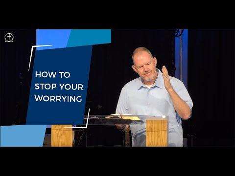 How To Stop Worrying | Matthew 6:25-34 | Philip De Courcy