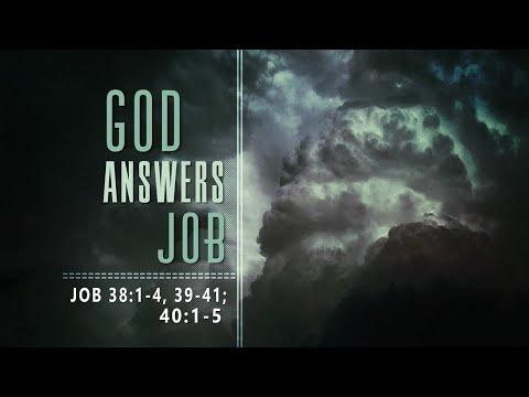 Job 38:1-4 - God Answers Job // with Felix Fernandez