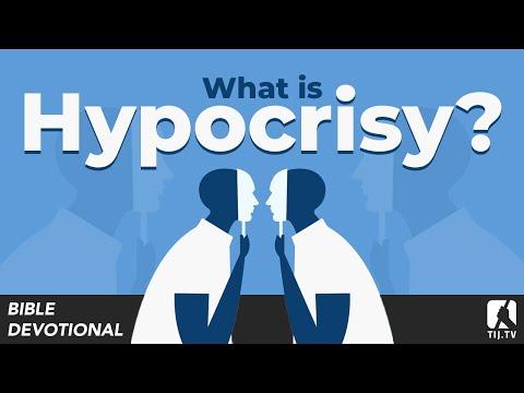 58. What is Hypocrisy? - Mark 7:5-8