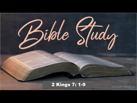 (English)2 Kings 7:1-9