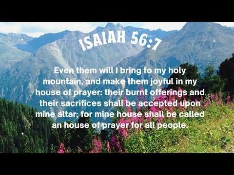 Isaiah 56:7 KJV Scripture Song