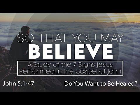 John 5:1-47 - Do You Want to Be Healed? - 1st Service - White Fields Community Church