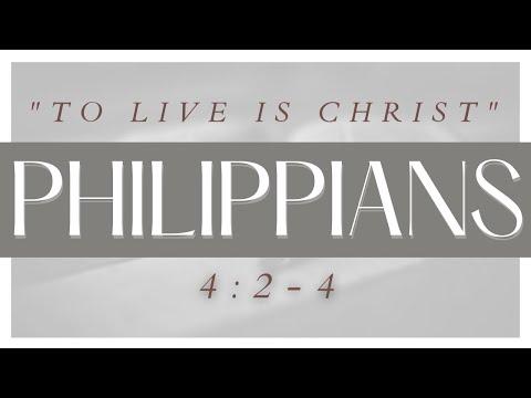 Philippians 4:2-4 Saturday Bible Study, 10/23/2021 - Abide Christian Fellowship