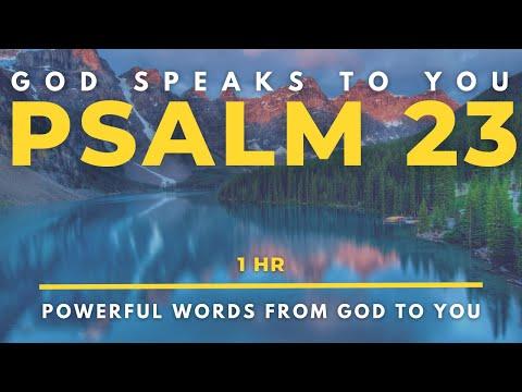 God Speaks To You Psalm 23: 1 HOUR Powerful Soaking