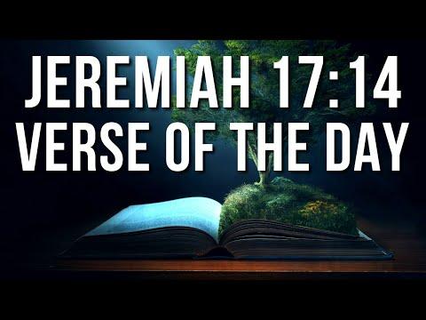 Jeremiah 17:14 Spiritual Thought | Bible Verse With Explanation | Jeremiah 17:14 Explanation