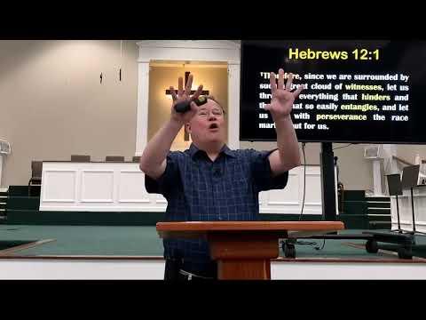 Midweek   bible study fellowship  Hebrews 12: 1-8  for 7/13/22