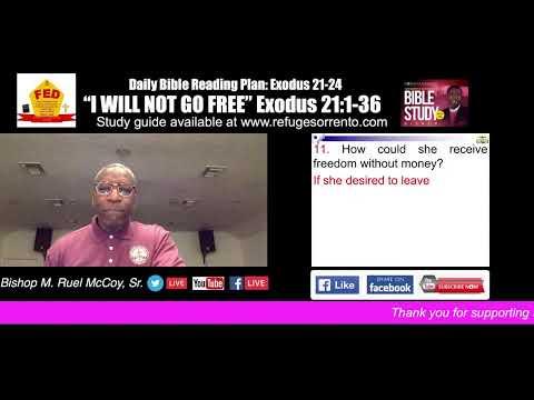 2021-Oct-19 RCS Sorrento Bible Study "I Will Not Go Free" Exodus 21:1-36