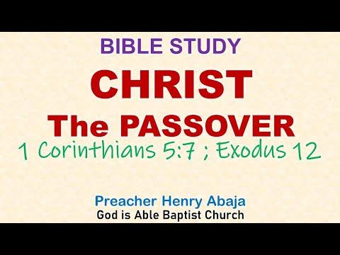 Christ, The Passover (1 Corinthians 5:7 and Exodus 12) - Bible Study Tagalog