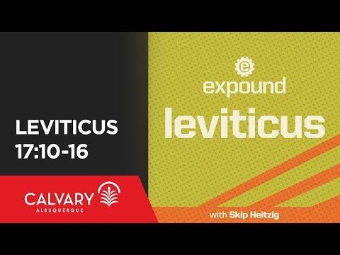 Leviticus 17:10-16 - 2012 - Skip Heitzig