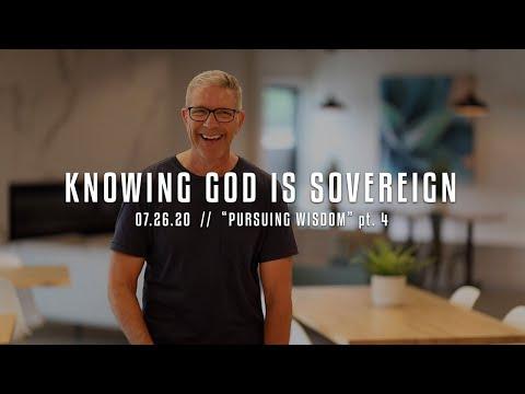"Knowing God Is Sovereign" // Proverbs 16:1-9