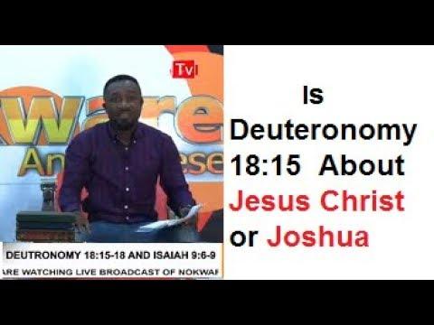 Avraham Ben Moshe Claims Deuteronomy 18:15 is not about Jesus Christ