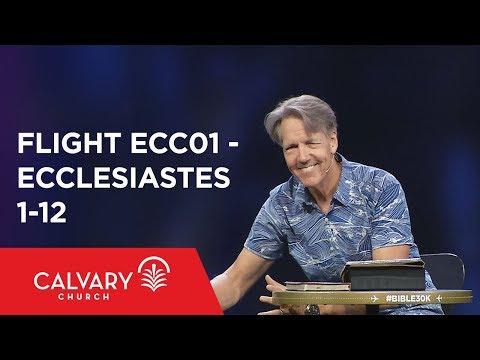 Ecclesiastes 1-12 - The Bible from 30,000 Feet  - Skip Heitzig - Flight ECC01