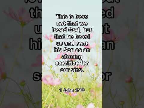 Inspirational Bible Quotes || 1 John 4:9-10
