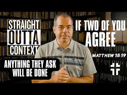 Anything They Ask Will Be Done (Matthew 18:19) | Straight Outta Context | Jon Benzinger