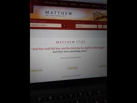 Matthew 17:22-23 is an old testament example of Jesus dicussing his death, burial, and resurrection.