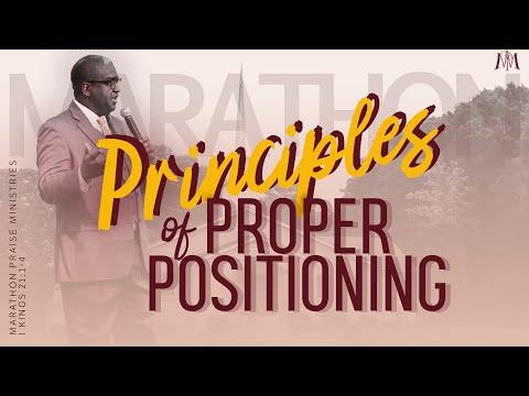 "PRINCIPLES FOR PROPER POSITIONING" - DANIEL 6:1-10 | PASTOR ADRIAN J. GREEN