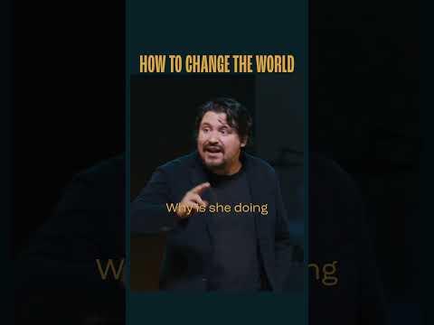 How to change the world. #sermonrecap