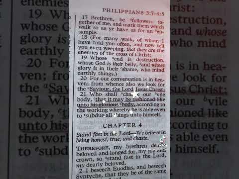 Change Our Vile Body? ???? Philippians 3 : 20-21 ✨ In The Bible ????????