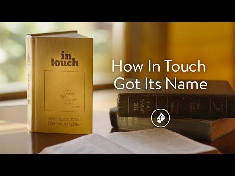 How In Touch Got Its Name
