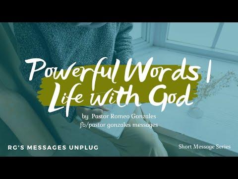 POWERFUL WORDS TO PONDER - Life with God Proverbs 24:17-18 | Pas. Gonzales Messages