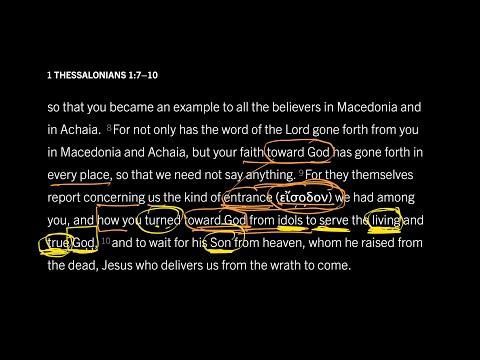 Dead Idols Don’t Give Living Joy: 1 Thessalonians 1:7–10, Part 2