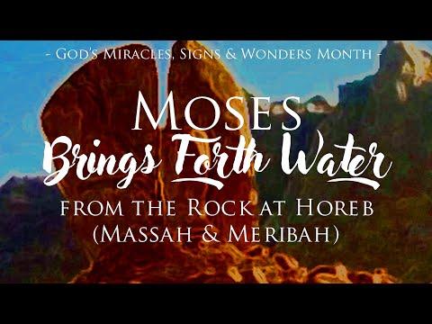 Daily Scripture - Exodus 17:2‭-‬7 - Moses Brings Forth Water from the Rock at Horeb (Meribah)