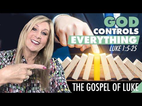 Luke 1:5-25 -God Controls Everything - Luke Lesson 2 -
