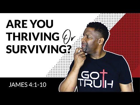 5 Signs of a Thriving Spiritual Life | James 4:1-10