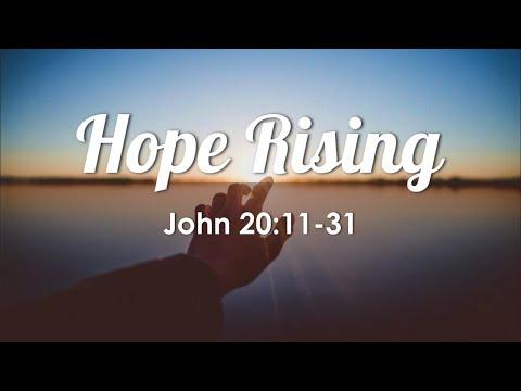 Easter Worship Service, "Hope Rising, John 20:11-31" by Rev. Joshua Lee, The Crossing, CFCC Hayward