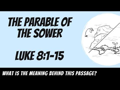 Parable of the Sower (Luke 8:1-15) Explained