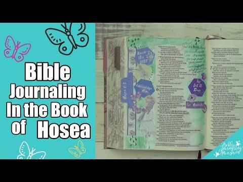 Bible Journaling Hosea 6:3 and Acknowledging our Lord