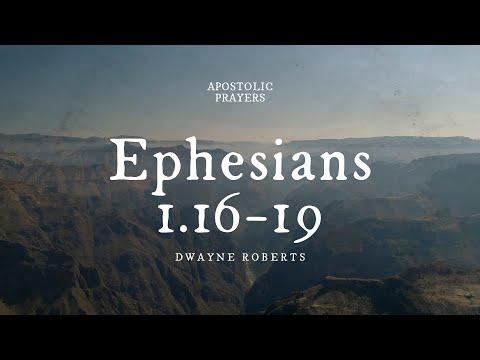 Ephesians 1:16-19 | Apostolic Prayers (Harp and Bowl Sessions) | Dwayne Roberts
