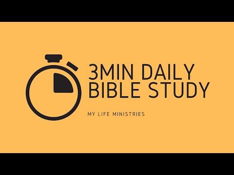 James 1: 17-18 [3Min Daily Bible Study]
