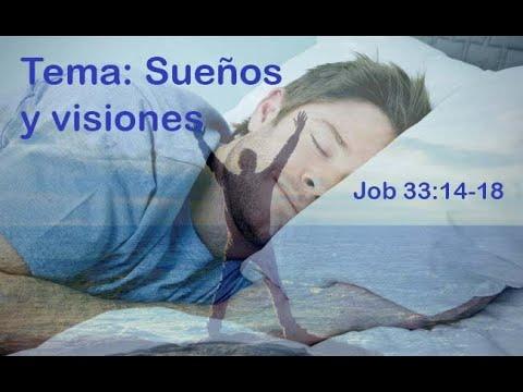 Tema: Sueños y Visiones, Job 33 :14 -18
