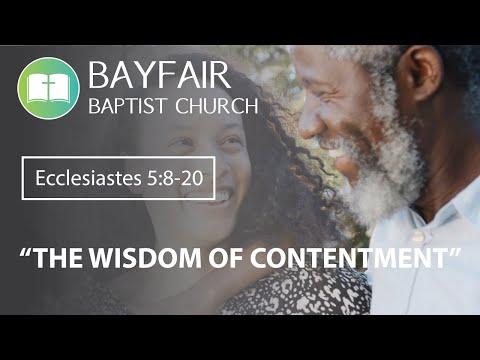 Bayfair Baptist Church - Ecclesiastes 5:8-20 // March 14th, 2021