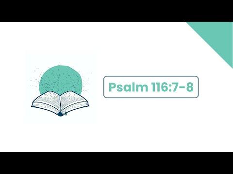 Mijn ziel keer terug tot uw rust - Psalm 116:7-8 - Samen Bijbelteksten Zingen